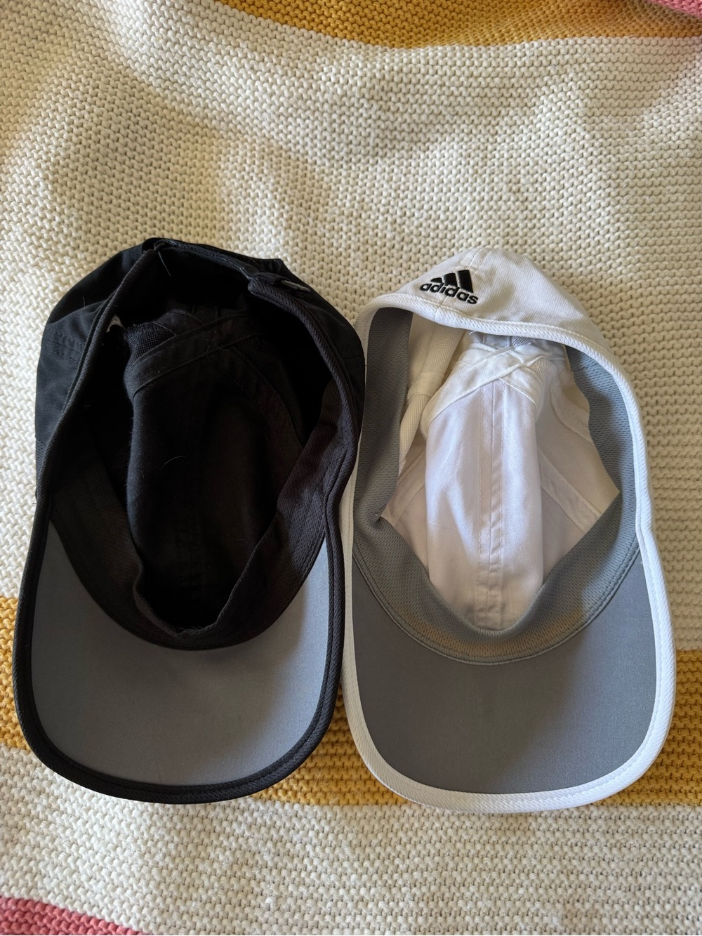 Adidas Adizero Baseball Caps - White and Black Dual Pack - Picture 4 of 4